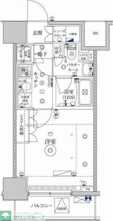 セジョリ板橋坂下の物件間取画像
